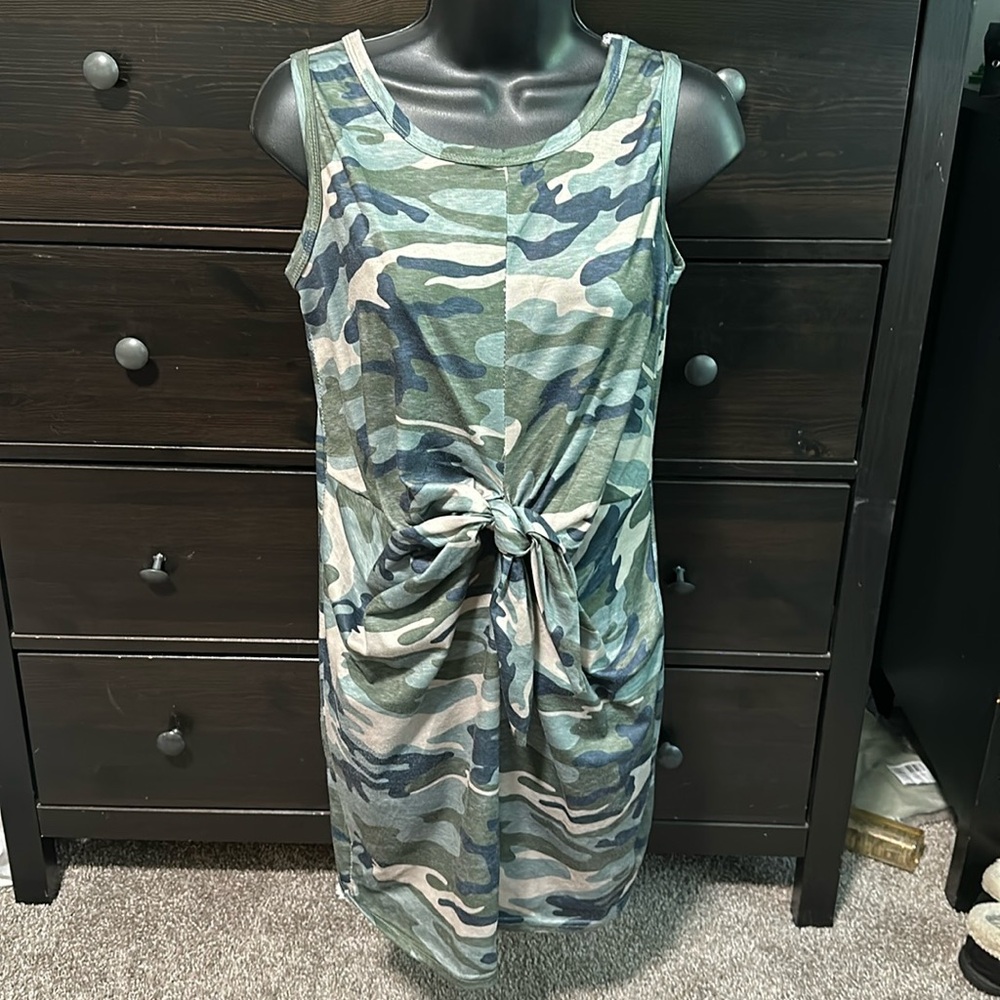 Size Medium Camo Dress